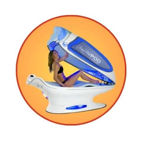 Cocoon Infrared Sauna Pods + Poly Red Light Therapy